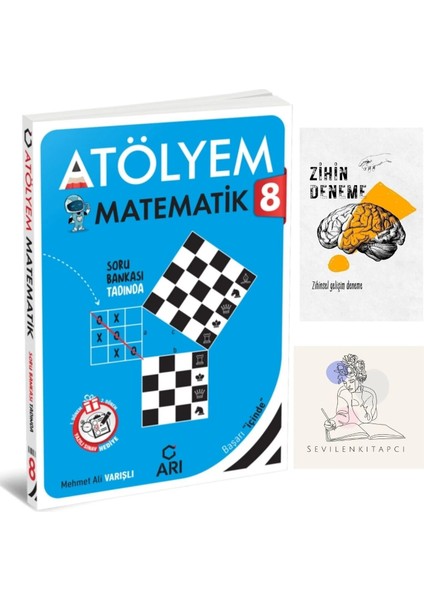 8.sınıf Fen Atölyem Soru BANKASI+ZİHİNDENEME-KD950
