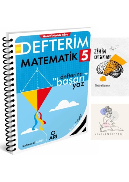 5.sınıf Matematik Konu Anlatım DEFTER+ZİHİNDENEME-KD454