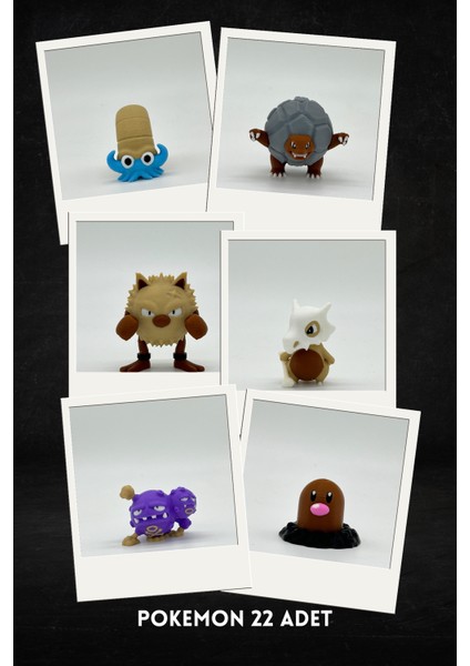 Pokemon Mini Oyuncak Seti | 5 cm | Eğlence Paketi fiyatları
