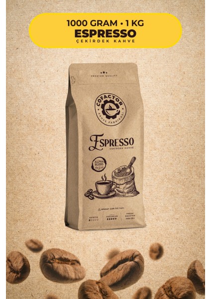 Cofactor Espresso Çekirdek Kahve 1000 gr