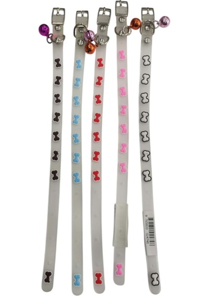 Kemik Desenli Çok Renkli Silikon Taşıma Çantası, Evcil Hayvanlar Için Ideal