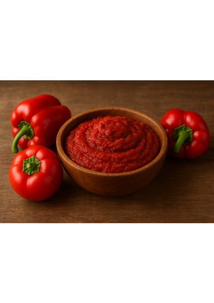 Hatay El Yapımı Kuru Baş Biber Salçası Acı