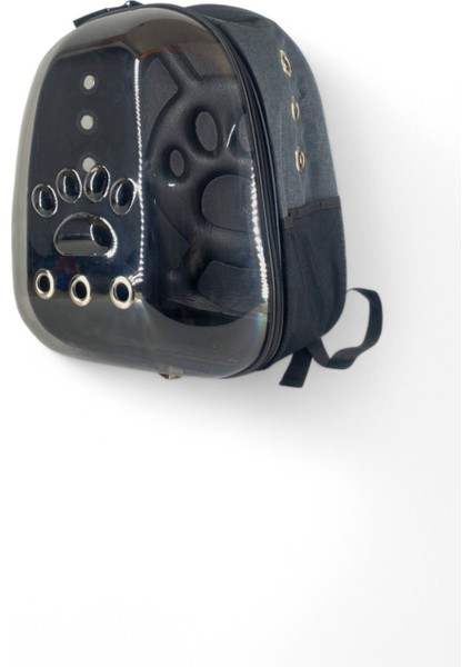 Gri Şeffaf Taşıma Çantası, Evcil Hayvanlar Için Rahat ve Şık Taşımayı Sağlar. fiyatları