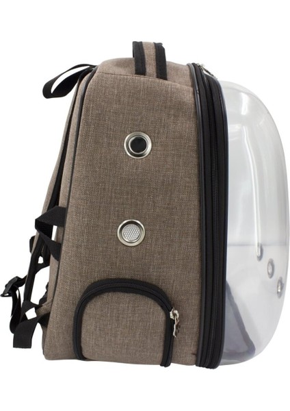 Kahverengi Astronot Temalı Kedi ve Köpek Taşıma Çantası fiyatları