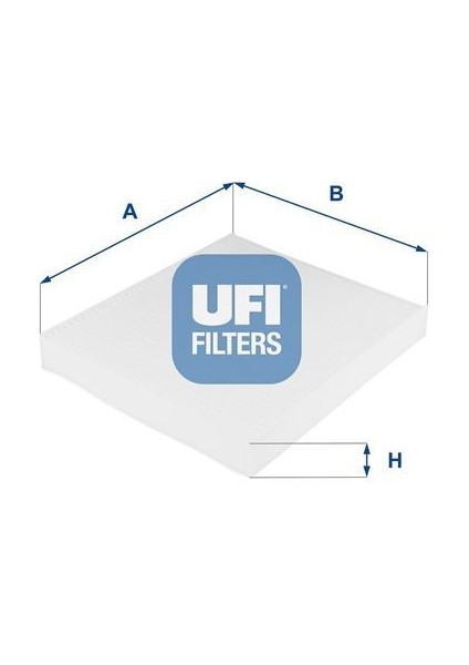 Ufı 5303100 - Polen Fıltresı Mercedes G-Class W461 W463 . Audı A2 . Seat Cordoba Ibıza . Skoda Fabıa . Vw Polo