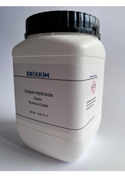 Labbakkal Sodyum Hidroksit Payet - Kostik - Sodium Hydroxide Flakes 1 kg