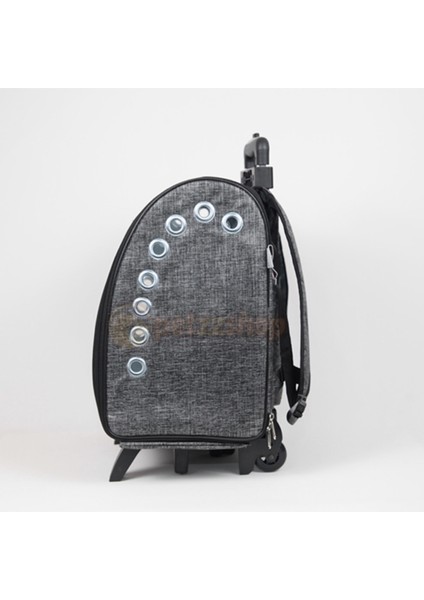 Gri Pet Taşıma Çantası, Hafif ve Şık, 38X26X42 Cm, Köpekler Için Güvenli ve Konforlu fiyatları