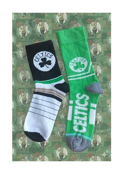 2'li Celtic Temalı Tenis Çorap Set fırsatları
