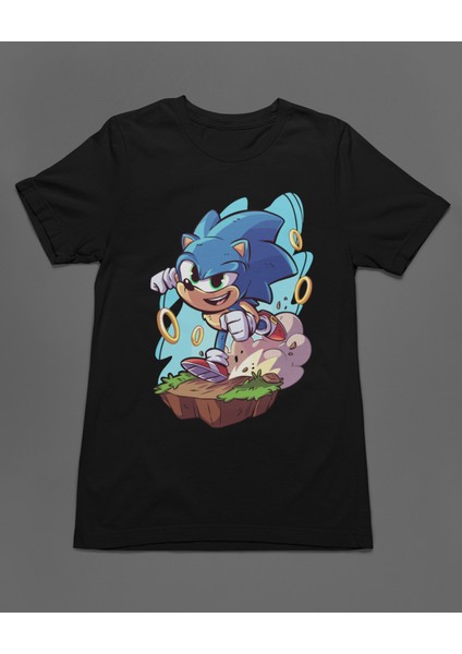 Sonic Chibi Game Unisex Tişört T-Shirt fiyatları
