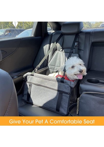 Siyah Evcil Hayvan Taşıma Çantası, Seyahat ve Günlük Kullanım Için Uygun