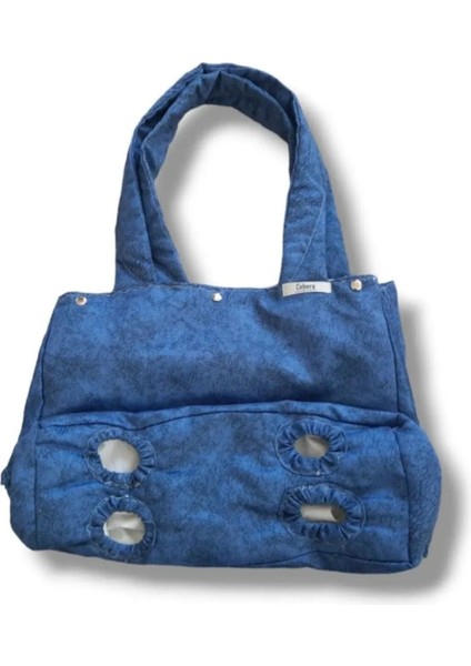 Mavi Yürütme Çantası, Evcil Hayvan Taşıma, Hafif ve Pratik Tasarım modelleri