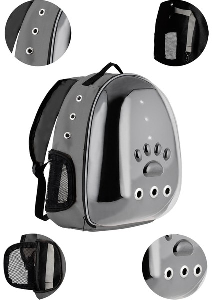 Turuncu ve Gri Renkli Hafif ve Rahat Taşıma Çantası, Hava Kanallı, El ve Sırt Kullanımı