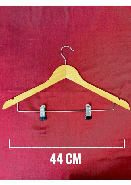 Ahşap Askı, Kıskaçlı, Takım, Ceket, Pantolon 6 Adet fiyatları