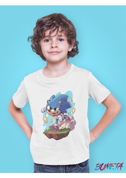 Sonic Chibi Game Çocuk Tişört T-Shirt fiyatları