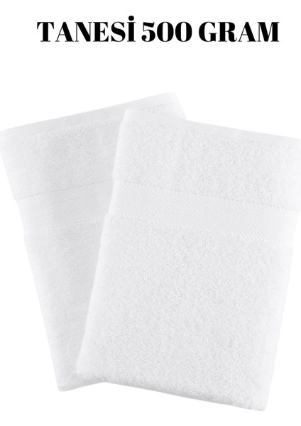 Beyaz Iki Adet Büyük Banyo Havlusu %100 Pamuk Yumuşak Duş Vücut Havlu Çizgi Desenli 90 x 150 cm modelleri