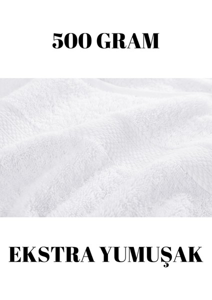 Beyaz Büyük Boy Banyo Duş Vücut Havlusu % 100 Pamuk Çizgi Desenli 90 x 150 cm 500 Gram Bir Adet fiyatları