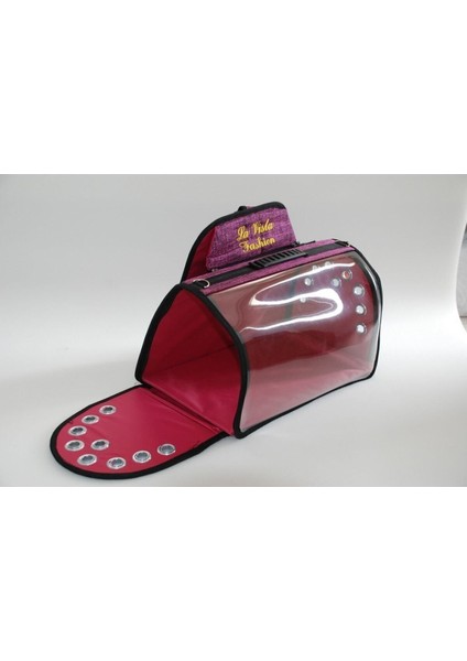 Kedi ve Köpekler Için Şık Sırt Taşıma Çantası, Pembe Renk, Rahat ve Hafif Kullanım fırsatları