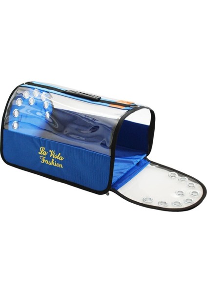 Mavi Sırt Çantası, Evcil Hayvan Taşıma, Rahat ve Şık Tasarım