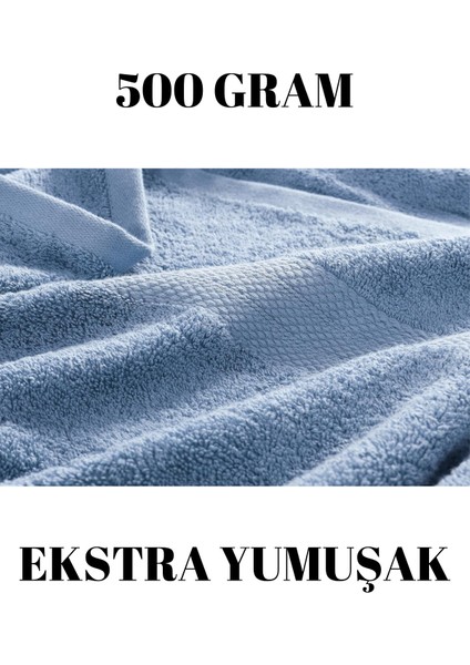Mavi Büyük Boy Banyo Duş Vücut Havlusu % 100 Pamuk Çizgi Desenli 90 x 150 cm 500 Gram Bir Adet Tekli fiyatları