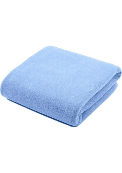 %100 Pamuk Açık Mavi Renkli Banyo Havlusu Ekstra Yumuşak Plaj Havlusu 70X140 cm 400 gr fiyatları