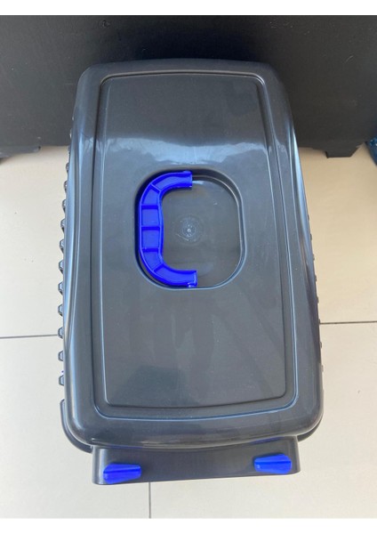 Mavi Plastik Taşıma Çantası, Kedi ve Köpekler Için Rahat ve Güvenli Seyahat Seçeneği