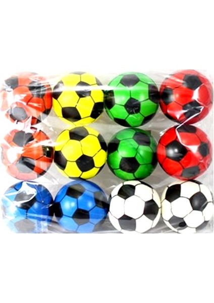 Almiran Stres Topu Futbol Topu Desenli - 3 Adet