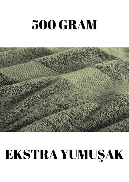 Haki Büyük Boy Banyo Duş Vücut Havlusu % 100 Pamuk Çizgi Desenli 90 x 150 cm 500 Gram Bir Adet fiyatları