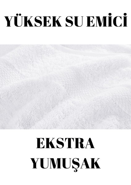 Beyaz Banyo Havlusu Duş Vücut Havlusu Yumuşak Su Emici %100 Pamuk Çizgi Desenli 70 x 140 cm fiyatları