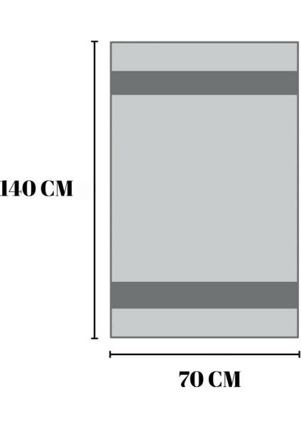 Beyaz Banyo Havlusu Duş Vücut Havlusu Yumuşak Su Emici %100 Pamuk Çizgi Desenli 70 x 140 cm modelleri