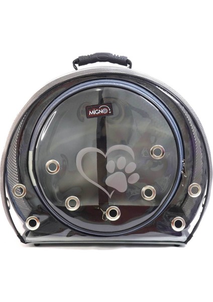 Gri Fileli Evcil Hayvan Taşıma Çantası, Şeffaf ve Rahat Sırt Çantası fiyatları