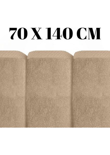 Yumuşak Dokulu 70X140 Karamel Banyo Havlusu – Su Emici ve Hızlı Kuruyan Lüks Havlu fiyatları