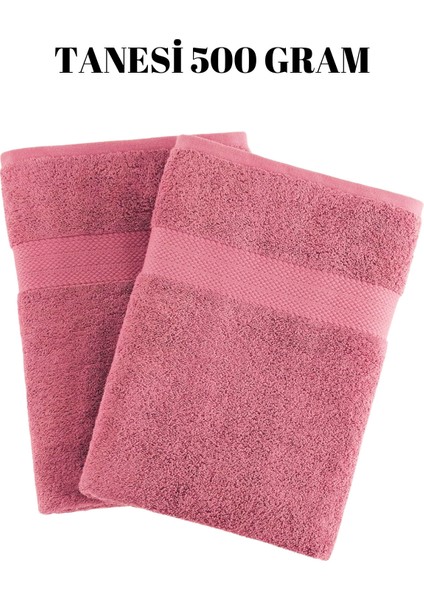 Pembe Iki Adet Büyük Banyo Havlusu %100 Pamuk Yumuşak Duş Vücut Havlu Çizgi Desenli 90 x 150 cm modelleri