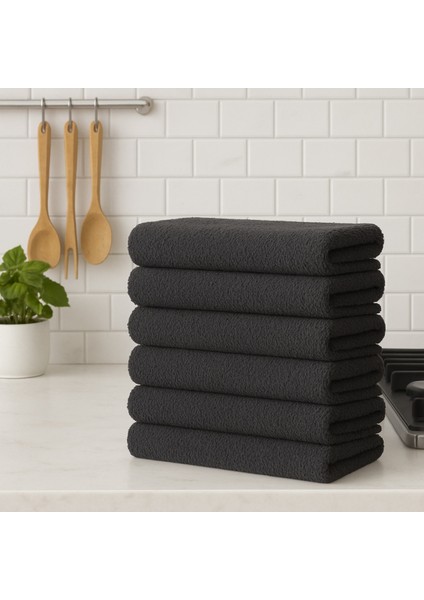 6’lı El & Yüz Havlusu Seti (30×30 Cm) %100 Pamuk – Yumuşak & Hızlı Kuruyan Mini Havlu modelleri