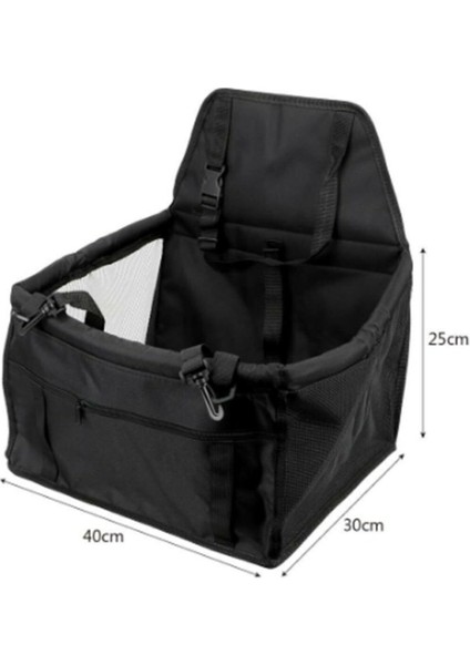 Su Geçirmez Fileli Taşıma Çantası, Omuz Askılı, 45X35X25 Cm, Siyah indirimleri