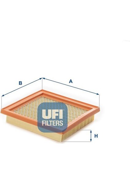 Ufı 3002600 - Hava Filtresi Nıssan Mıcra 1.2l 1.4l CR12DE CR14DE K12 03- 1.0l 1.3l CG10DE CG13DE K11 92-02 / Not E 1.4l CR14DE E11 06-