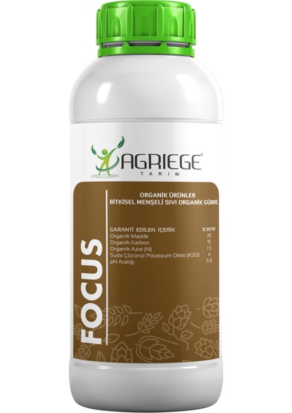 Focus 1 Litre ( Organik Içerikli Sıvı Köklendirici Gübre )