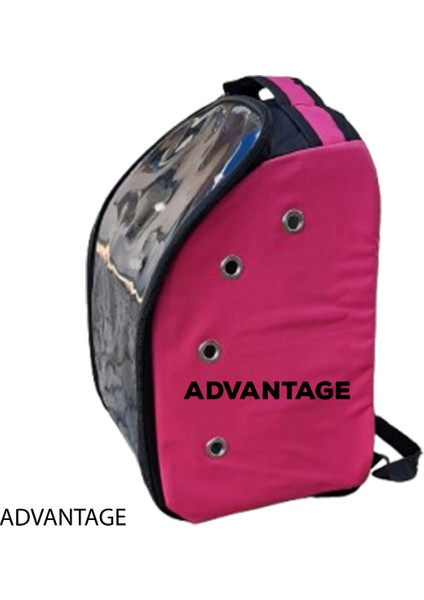 Pembe Sırt ve El Taşıma Çantası, Hava Kanallı, Fileli Cep, Evcil Hayvan Taşıma Için Ideal fiyatları