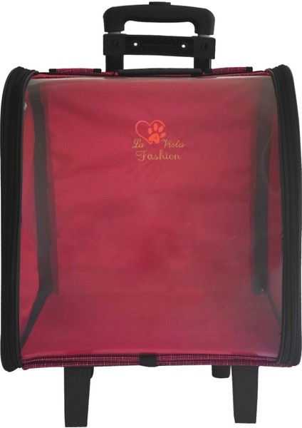 Kırmızı Taşıma Çantası, Pratik ve Hafif, Evcil Hayvanlar Için Güvenli Seçenek