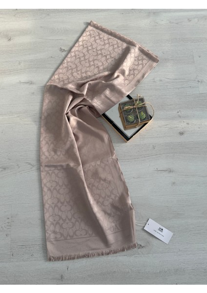 Pudra Pembe Şal, Ipek Şal, Tesettür Şallar modelleri