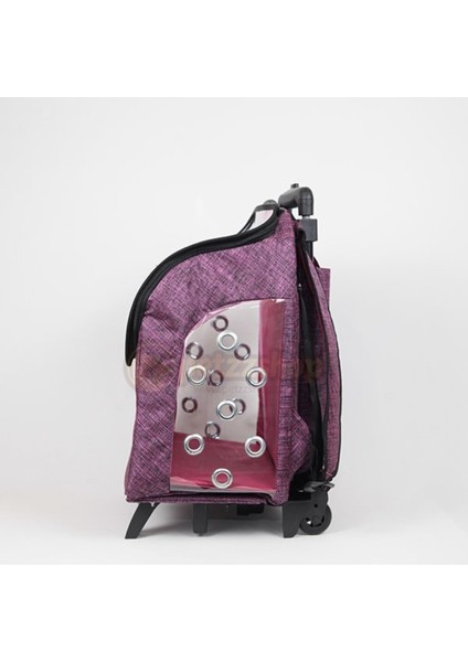 Pembe Pet Taşıma Çantası 32X26X42 Cm, Güvenli ve Şık Seyahat Arkadaşı fırsatları