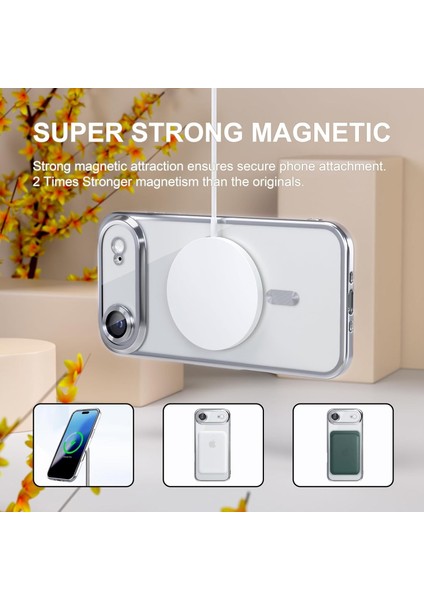 Iphone 17 Air Uyumlu Magsafe Destekli Kamera Korumalı Şeffaf Yumuşak Telefon Kılıfı fiyatları