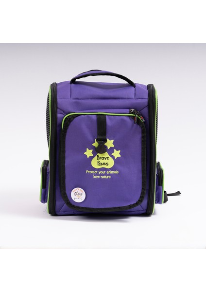 Katlanabilir, Fileli, Hafif ve Yıkanabilir Mor Taşıma Çantası, Pratik Kullanım Sağlar. fırsatları