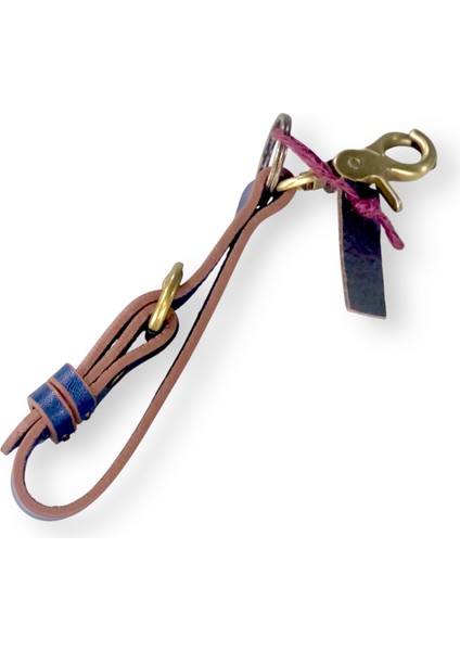 Dixy Iv Hakiki Deri Anahtarlık