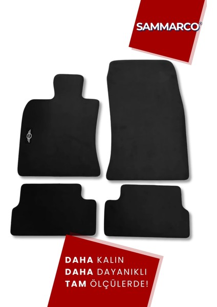 Mini Cooper F55 2021 Halı Paspas Velur Paspas Kumaş Paspas Oto Paspas