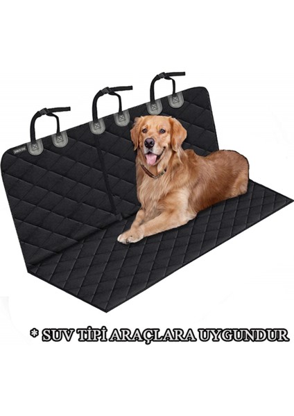 Araba Için Su Geçirmez Köpek ve Kedi Minder Koruma Kılıfı