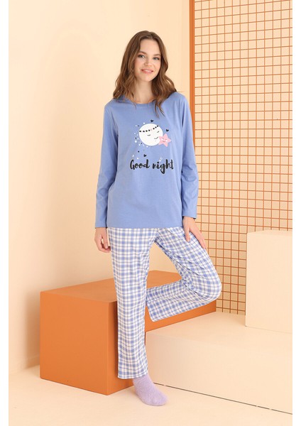 Mavi Good Night Pijama Takımı modelleri