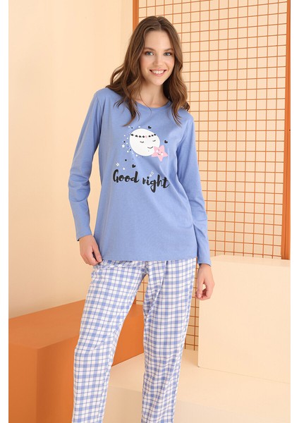 Mavi Good Night Pijama Takımı fırsatları