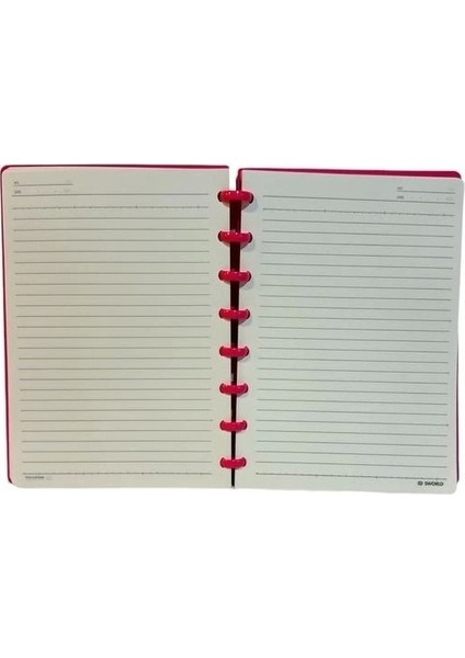 Yeni Nesil Spiralli Defter Crotus A5 Yeni Nesil Disk Spiralli B6 Pp Kapak 80 Yp. Çizgili Defteri fiyatları