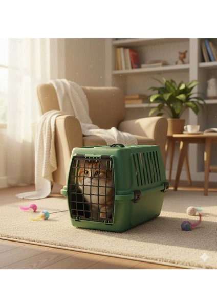 Renkli Hafif Evcil Hayvan Taşıma Çantası 47.5X37.5X33 Cm, Kullanışlı ve Pratik