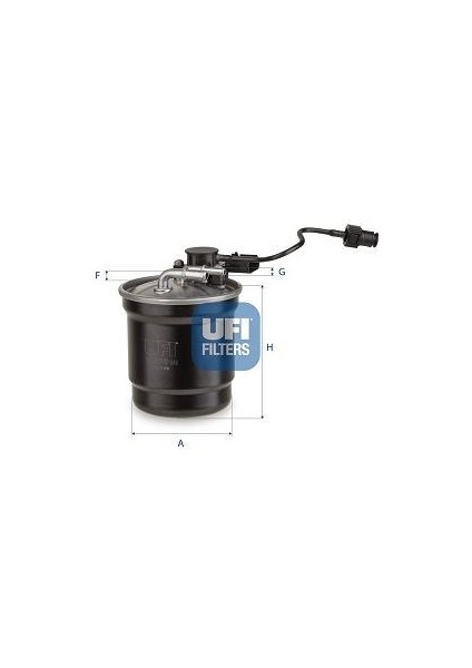 Ufı 2453000 - Yakıt Fıltresı Yenı Kasa Focus Iv 17 1.5 1.5 Ecoblue Kuga Iıı 20 1.5 Ecoblue Euro 6 Motor